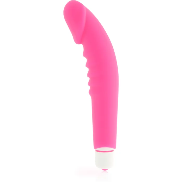 Vibrador Silicona Clásico Rosa