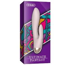 vibrador silicona curvado 20 cm shequ - detalle 7