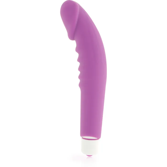 Vibrador Silicona Lila Clásico