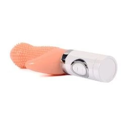 vibrador con funcion de rotacion y de silicona 21 cm shequ - detalle 5