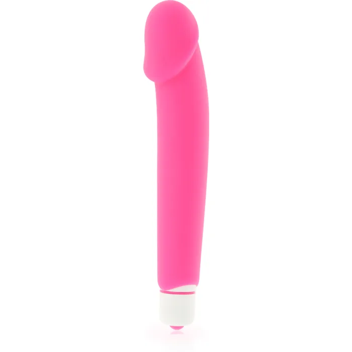 VIBRADOR SILICONA REALISTIC PLEASURE ROSA - detalle 3