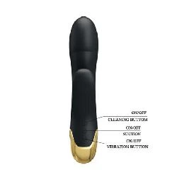 vibrador y succionador liberators 192 cm pretty love - detalle 3