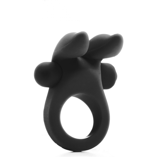 anillo masculino con vibracion conejito negro