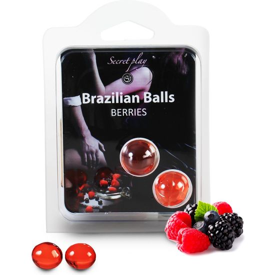 SECRET PLAY BRAZILIAN BALLS AROMA FRUTAS DEL BOSQUE