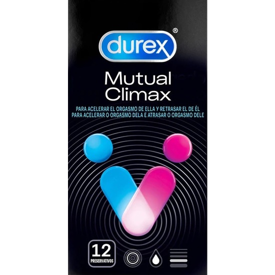 preservativo durex mutual climax 12 uds