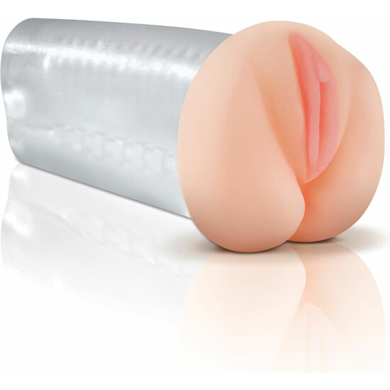 masturbador vagina real transparente extreme toyz