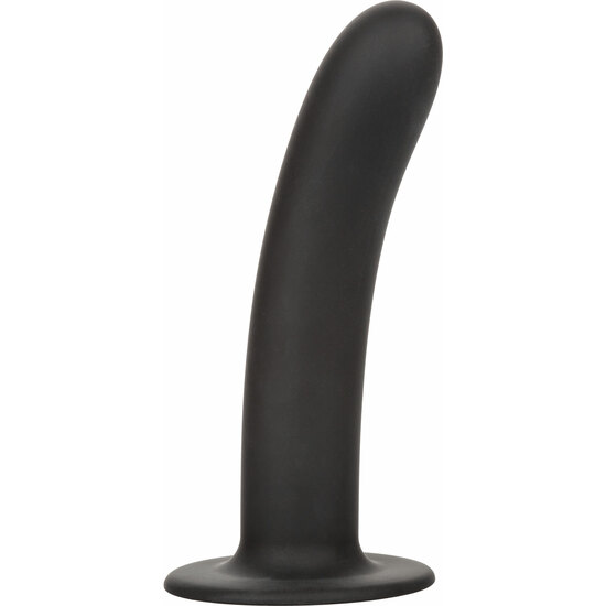 plug anal suave negro de 17 cm