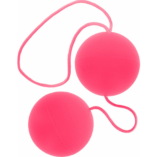 bolas chinas rosa