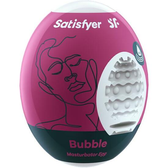 huevo masturbador Bubble satisfyer
