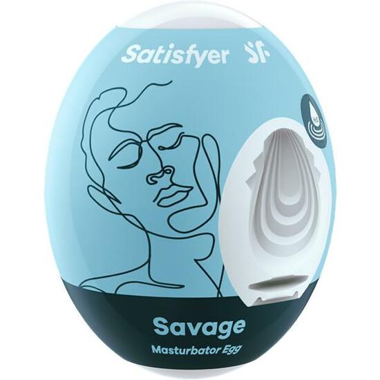 huevo masturbador savage satisfyer