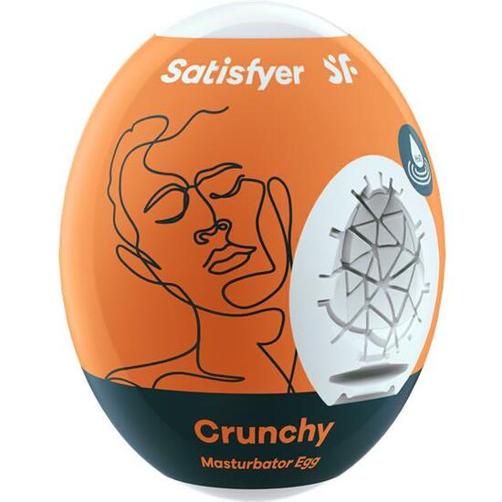 huevo masturbador Crunchy satisfyer