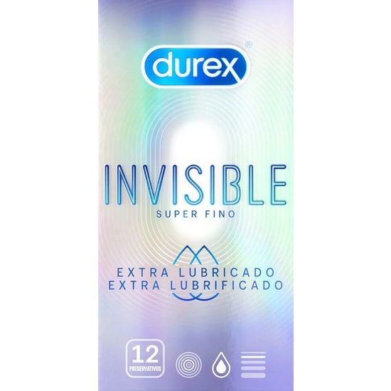 12 preservativos ultra finos lubricados durex