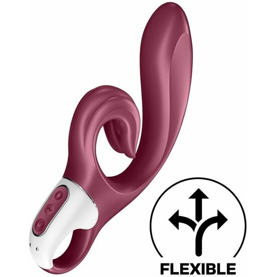 embrace me vibrador 2 motores rojo