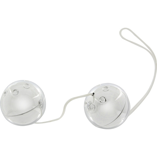 bolas estimuladoras 2uds silvermetal