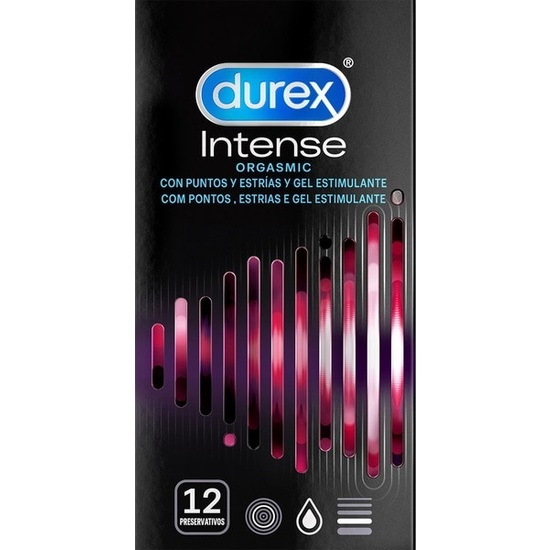 preservativos durex orgasmo intenso 12 uds