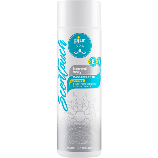 pjur spa scentouch gel de masaje neutral 200 ml