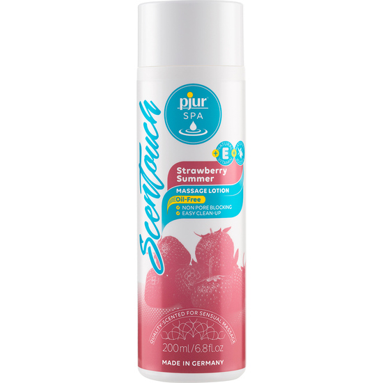 pjur spa scentouch gel de masaje fresa 200 ml