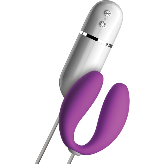 vibrador para parejas morado crush snuggles 