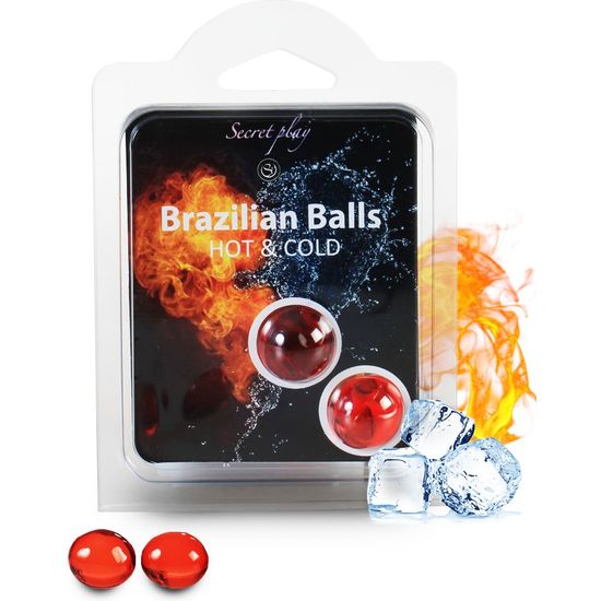 set 2 brazilian balls frío / calor