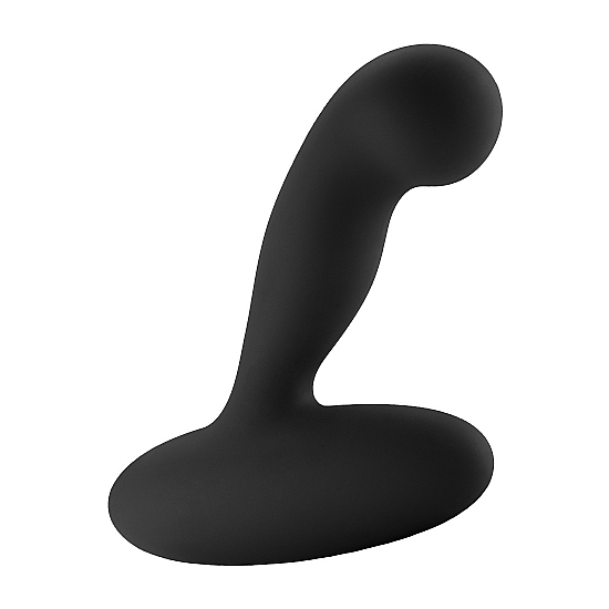 masajeador próstata curvado negro