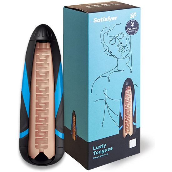 funda intercambiable tienta y complace satisfyer men