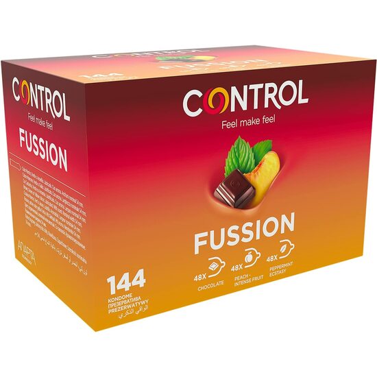 preservativos control fussion caja profesional 144 uds