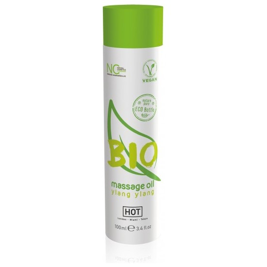 Aceite de masaje ylang ylang hot bio 100ml