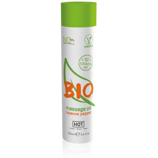 aceite de masaje canela 100 ml hot bio 